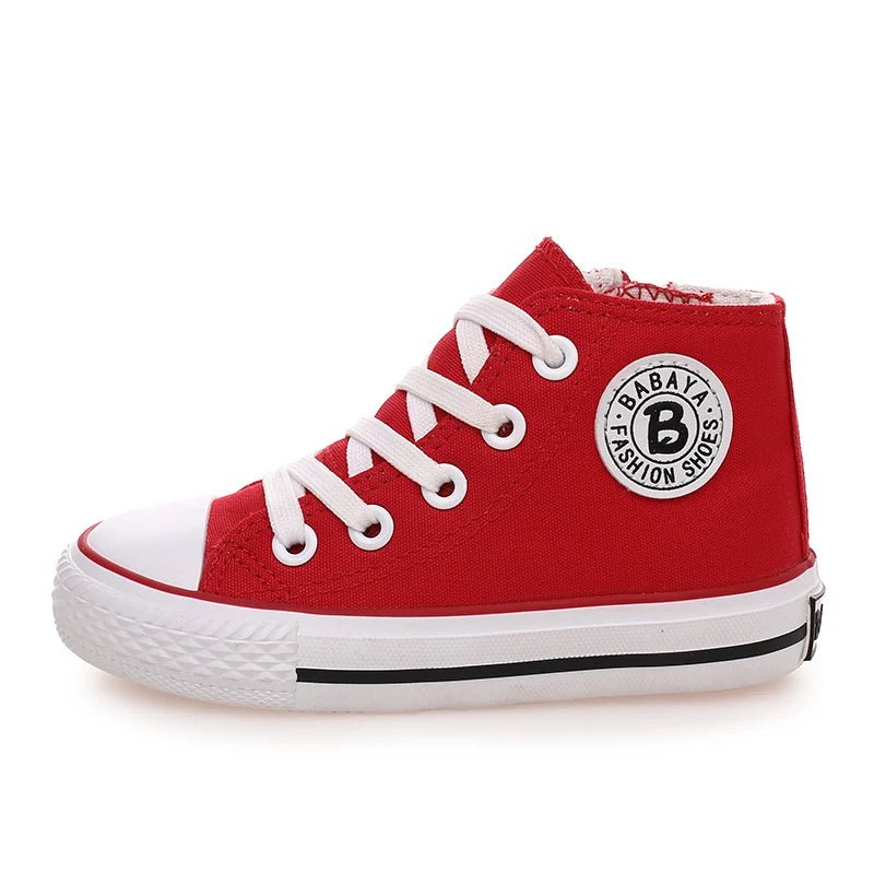 Fashion Forward: Spring Canvas Sneakers for Kids! - The Little Big Store