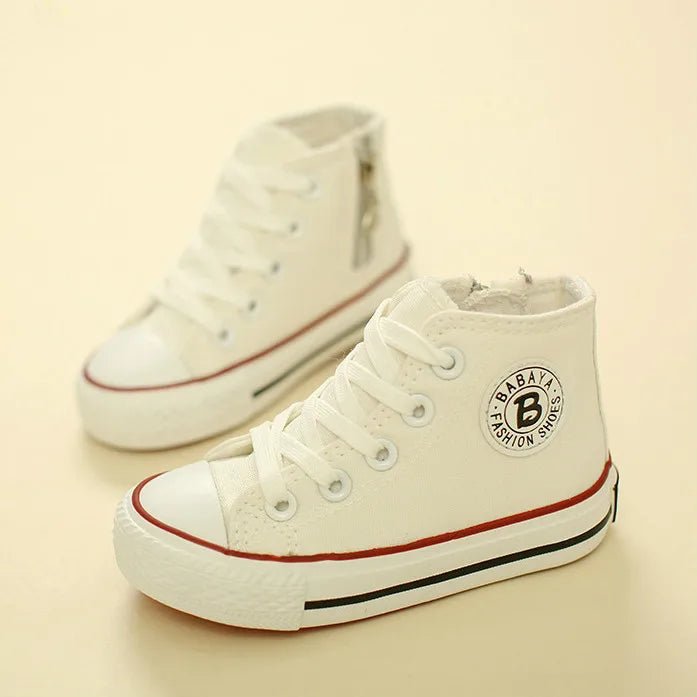 Fashion Forward: Spring Canvas Sneakers for Kids! - The Little Big Store