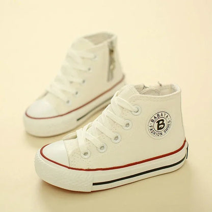Fashion Forward: Spring Canvas Sneakers for Kids! - The Little Big Store