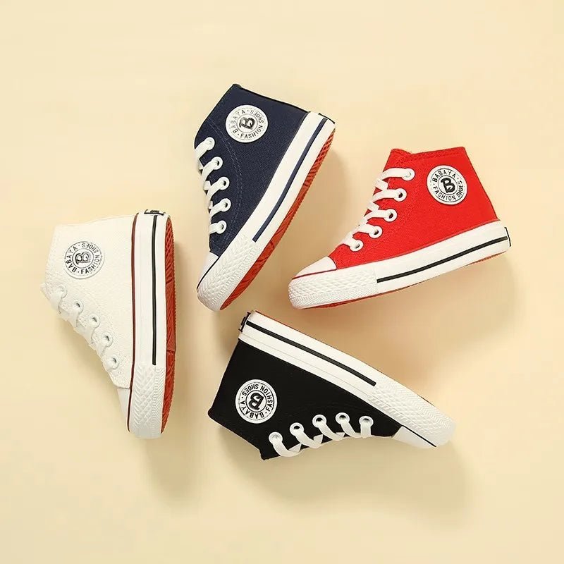 Fashion Forward: Spring Canvas Sneakers for Kids! - The Little Big Store