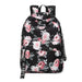 Midnight Blossoms: Chic Black Schoolbag for Girls! - The Little Big Store
