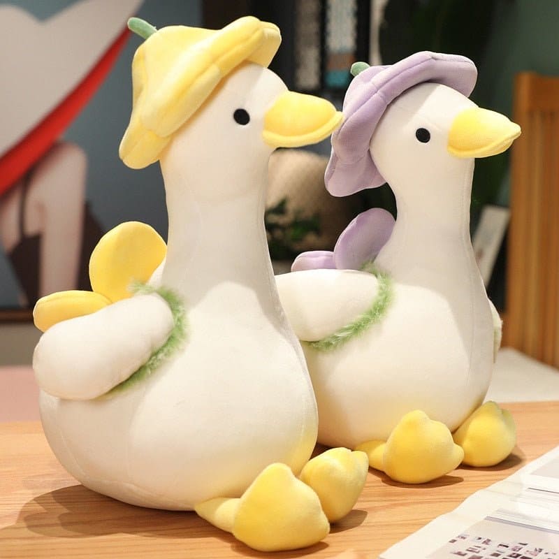 Fluffy Duck Plush Toy