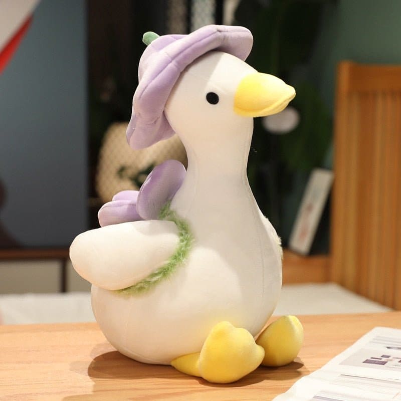 Fluffy Duck Plush Toy - The Little Big Store