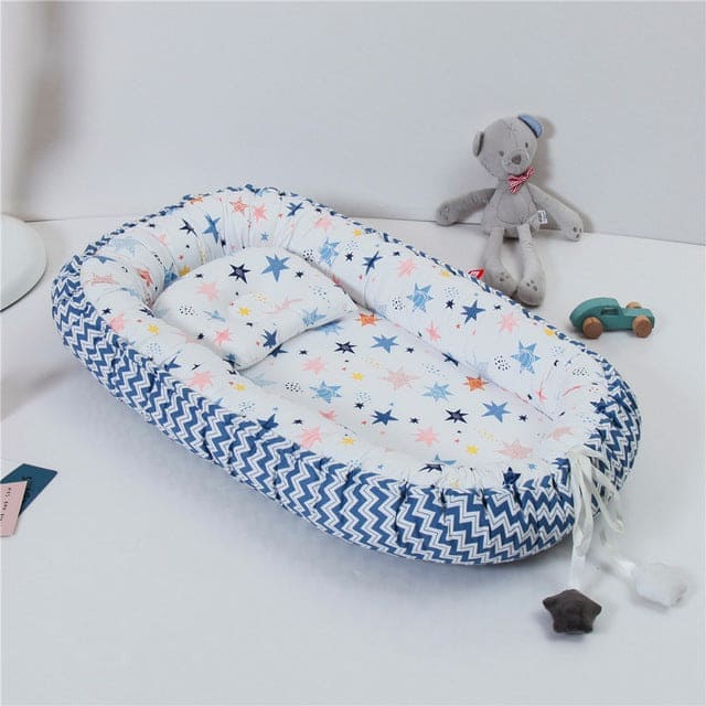 🍼 Fold 'n Go™ – Portable Baby Nest for Cozy Comfort Anywhere ✨👶