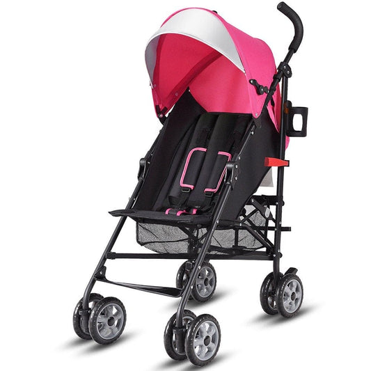 Folding Lightweight Baby Toddler Umbrella Travel Stroller W/ Storage Basket - The Little Big Store