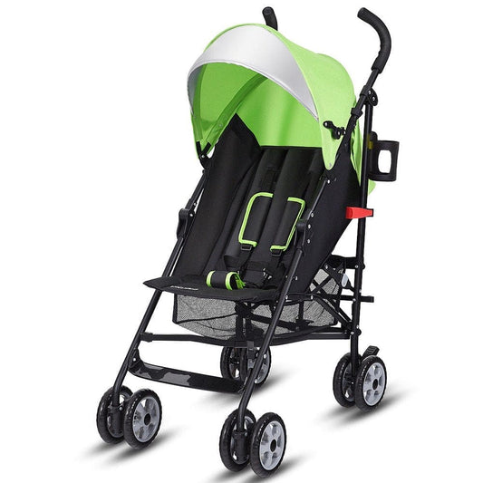 Folding Lightweight Baby Toddler Umbrella Travel Stroller W/ Storage Basket - The Little Big Store
