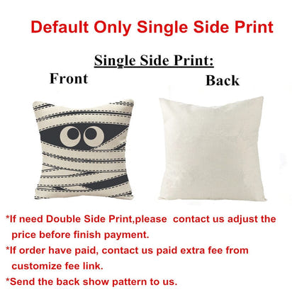 Frightfully Fun: Halloween Cushion Cover for Spooky Home Decor - The Little Big Store