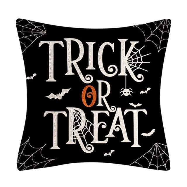 Frightfully Fun: Halloween Cushion Cover for Spooky Home Decor - The Little Big Store
