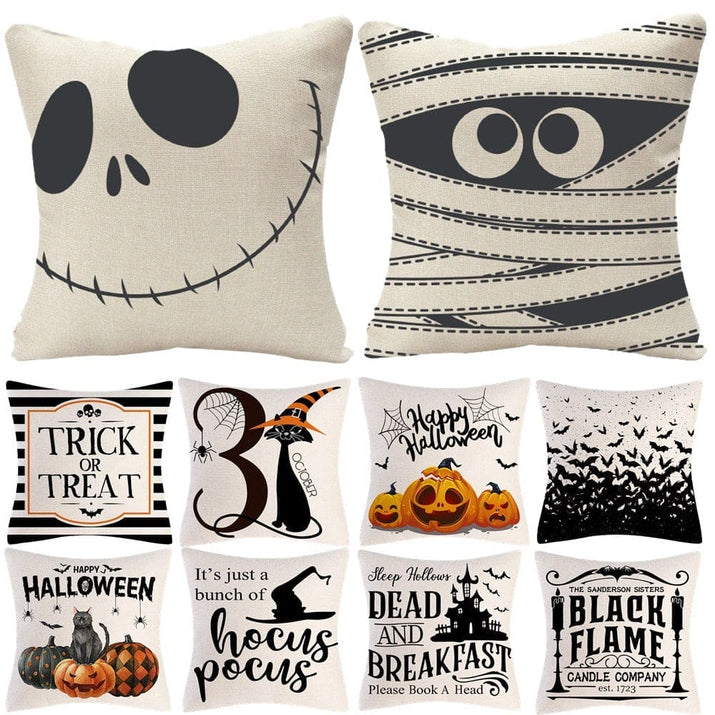 Frightfully Fun: Halloween Cushion Cover for Spooky Home Decor - The Little Big Store