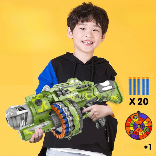 Gear Up for Action: Electric Soft Bullet Sniper Rifle Set for Nerf Blasters – The Ultimate Kids' Gift! - The Little Big Store