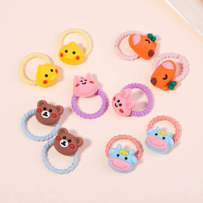 Girls Rainbow Hair Bands Set - The Little Big Store