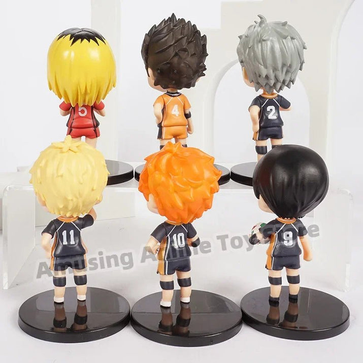 Haikyuu!! Heroes Unleashed: Collectible Figures of Kenma, Hinata, Bokuto, and Nishinoya - Your Anime Dream Team in Miniature! 🏐🌟 - The Little Big Store