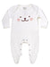 Happy Bear - Footed Onesie - 100% Organic - The Little Big Store