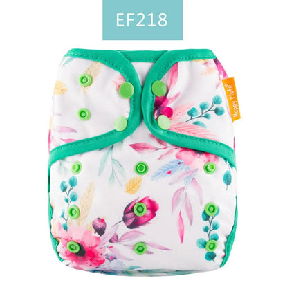 Happy Flute Color-Edged Diaper Cover: Eco-Friendly & Waterproof - The Little Big Store