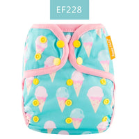 Happy Flute Color-Edged Diaper Cover: Eco-Friendly & Waterproof - The Little Big Store
