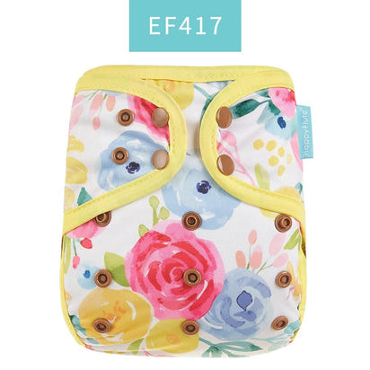 Happy Flute Color-Edged Diaper Cover: Eco-Friendly & Waterproof - The Little Big Store