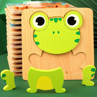 WonderWood™ 3D Animal Traffic Puzzle - The Little Big Store