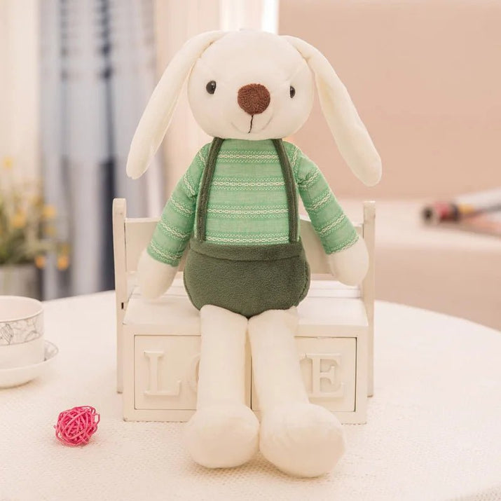 Bunny Bliss™ - 40cm Hoppy Hearts Delight Plush Rabbit - The Little Big Store