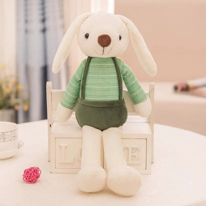 Bunny Bliss™ - 40cm Hoppy Hearts Delight Plush Rabbit - The Little Big Store