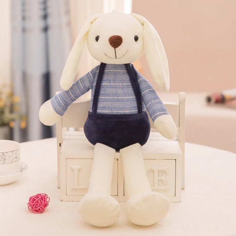 Bunny Bliss™ - 40cm Hoppy Hearts Delight Plush Rabbit - The Little Big Store