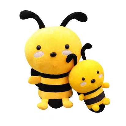 Hot Cute Bee With Wings Plush Toys Lovely Stuffed Animal Dolls For Children Baby Birthday Home Decoration Christmas Gifts - The Little Big Store