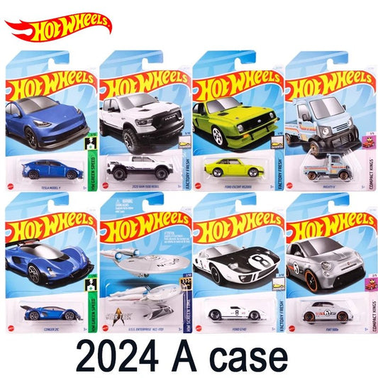 Hot Wheels 24A Diecast Car Set: Dodge Charger, Ford GT, Batmobile, and More for Kids! 🚗🎮 - The Little Big Store