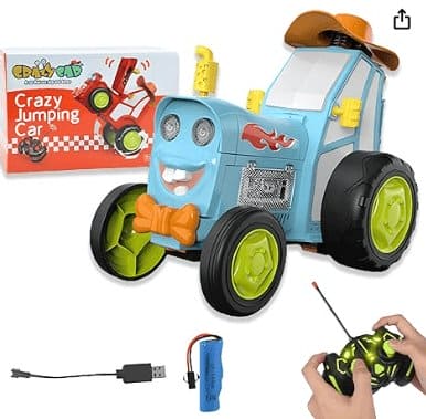 🚀 HyperJump™ RC Stunt Car 🏎️💥 – Flip, Spin & Fly into Action!