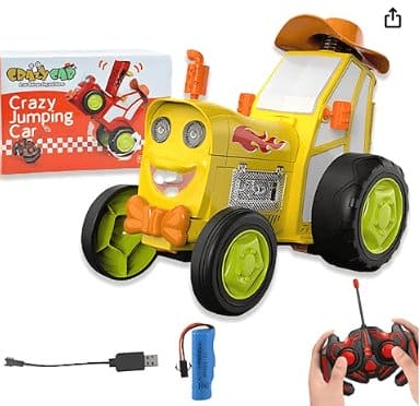 🚀 HyperJump™ RC Stunt Car 🏎️💥 – Flip, Spin & Fly into Action!