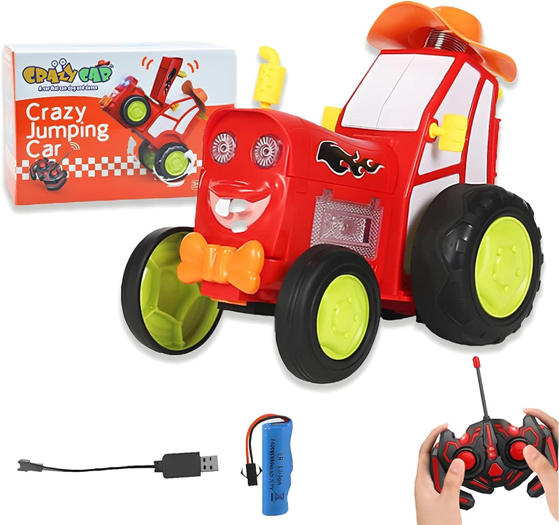 🚀 HyperJump™ RC Stunt Car 🏎️💥 – Flip, Spin & Fly into Action!