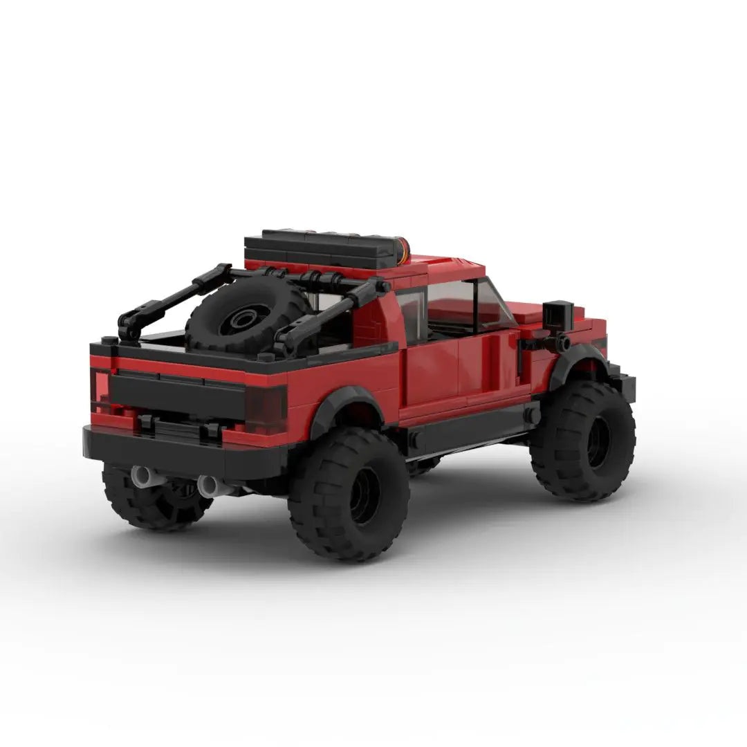 Technical Ford Raptors F-150 Pickup Truck Car Building Blocks - The Little Big Store