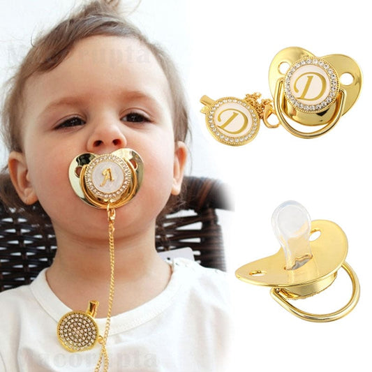 Letter Love: Initial Baby Letter Pacifier for Your Little Star - The Little Big Store