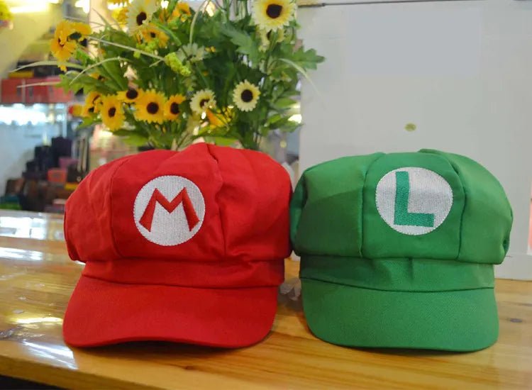 Level Up Your Style: Super Mario Bros Cosplay Hats - Unleash Your Inner Plumber Fun! 🍄🧢🎉