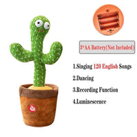 ChatterCactus™: The Lovably Lively Dancing Plush - The Little Big Store