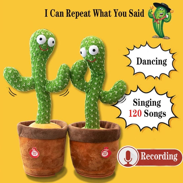 ChatterCactus™: The Lovably Lively Dancing Plush - The Little Big Store