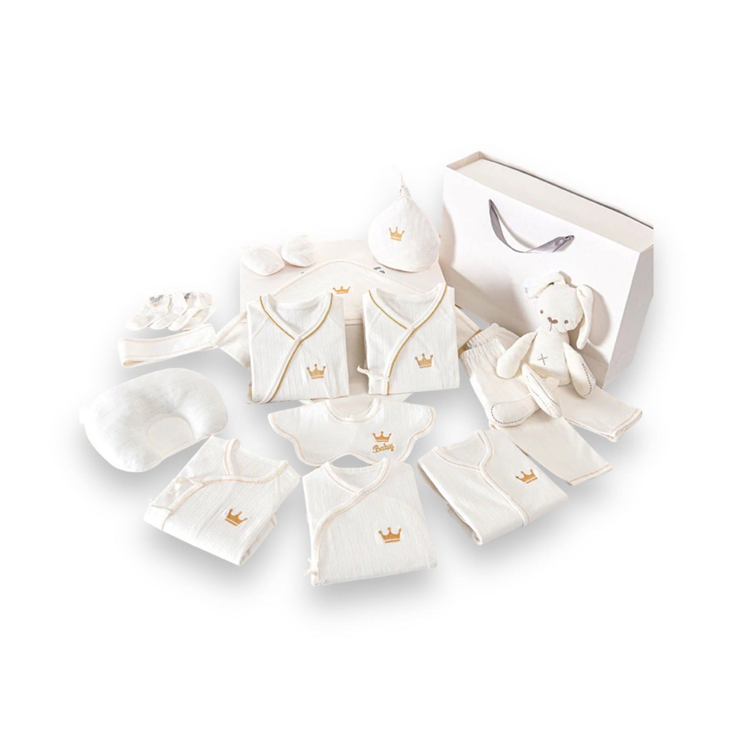 Luxe Arrival: Newborn Baby Essentials Set - The Little Big Store