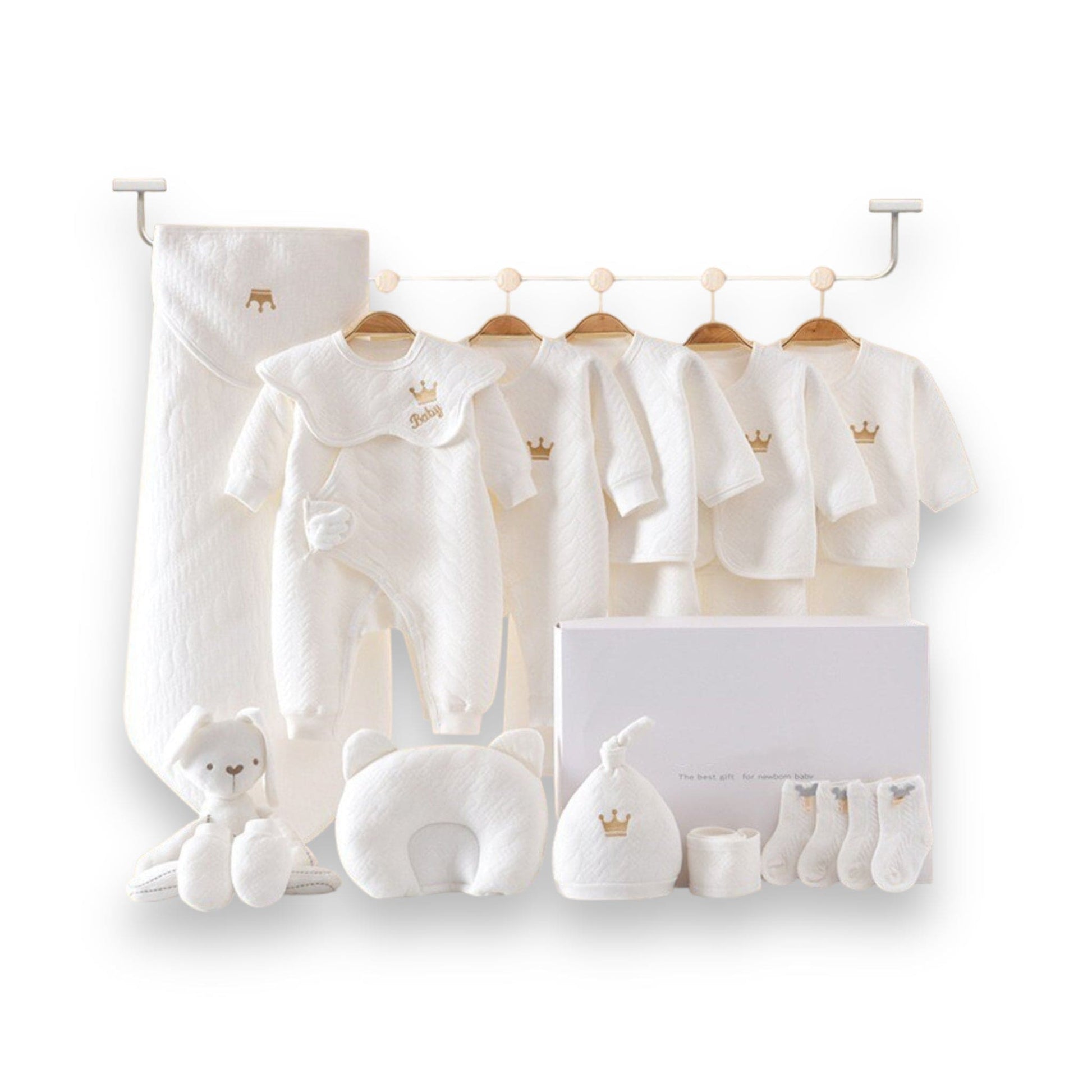 Luxe Arrival: Newborn Baby Essentials Set - The Little Big Store