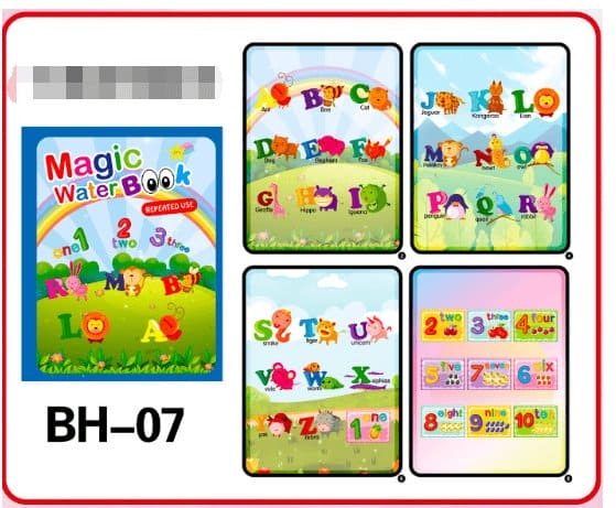 Magic Water Drawing Coloring Book - The Little Big Store
