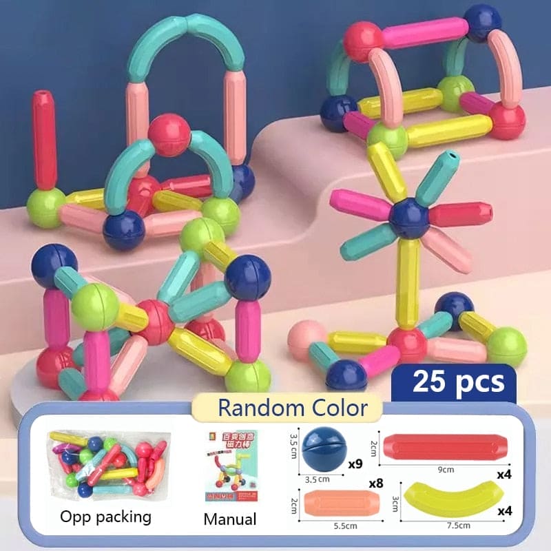 🧲 MagnaBlox™ – Creative Magnetic Building Blocks for Kids 🧒🎨