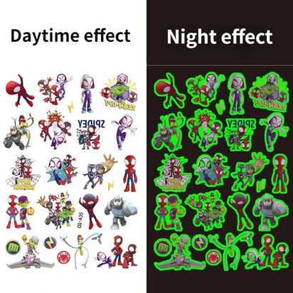 🕷️💥 Marvel Avengers Spiderman Tattoo Stickers: Unleash Your Inner Hero! 💪🎉 - The Little Big Store