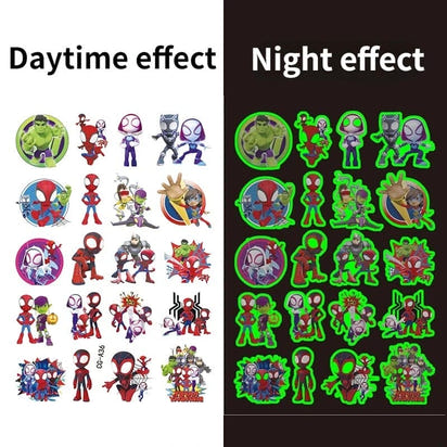 🕷️💥 Marvel Avengers Spiderman Tattoo Stickers: Unleash Your Inner Hero! 💪🎉 - The Little Big Store