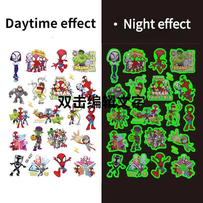 🕷️💥 Marvel Avengers Spiderman Tattoo Stickers: Unleash Your Inner Hero! 💪🎉 - The Little Big Store