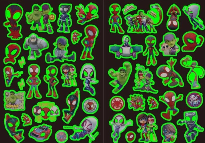 🕷️💥 Marvel Avengers Spiderman Tattoo Stickers: Unleash Your Inner Hero! 💪🎉 - The Little Big Store