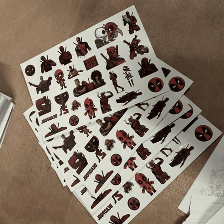 🕷️💥 Marvel Avengers Spiderman Tattoo Stickers: Unleash Your Inner Hero! 💪🎉 - The Little Big Store
