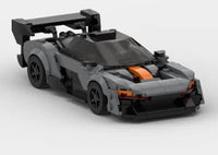 McLaren Senna GTR Racing Sports Car Building Blocks - The Little Big Store