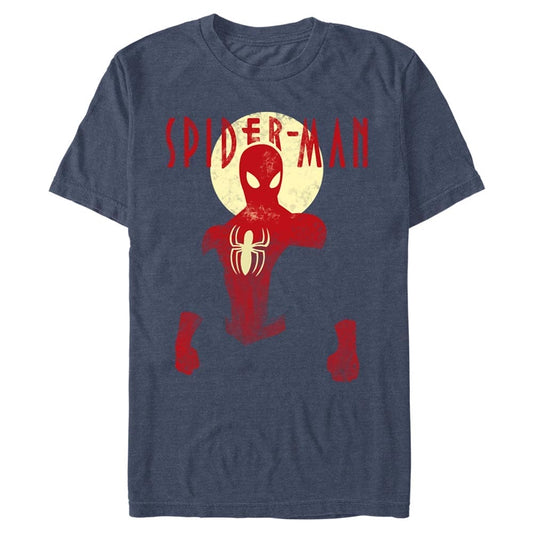 Men's Marvel Minimal Spidey T-Shirt - The Little Big Store