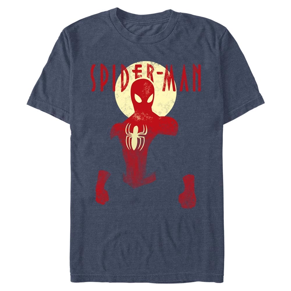 Men's Marvel Minimal Spidey T-Shirt - The Little Big Store