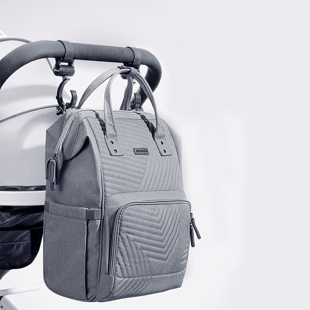 Modern Quilted Diaper Bag Backpack - The Little Big Store