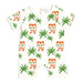 Monkey & Trees - Short Romper - 100% Organic - The Little Big Store