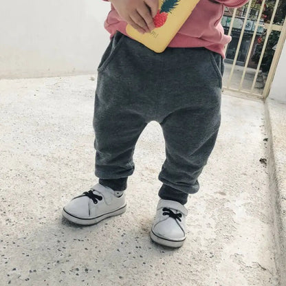 Monster Moves: Cartoon Harem Pants – Trendy Baby Boy Joggers for Stylish Tots (0-4Y) - The Little Big Store
