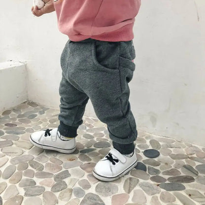 Monster Moves: Cartoon Harem Pants – Trendy Baby Boy Joggers for Stylish Tots (0-4Y) - The Little Big Store